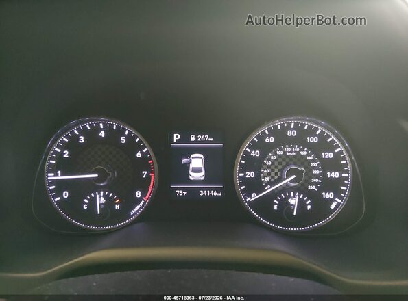 5NPD74LFXLH608913 2020 HYUNDAI ELANTRA Red Vista de los asientos traseros