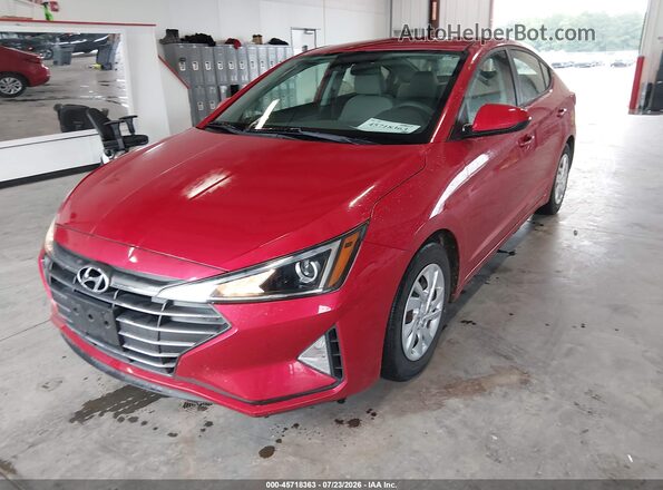 5NPD74LFXLH608913 2020 HYUNDAI ELANTRA Red Vista frontal