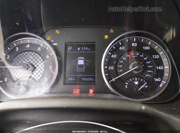5NPD74LFXLH609947 2020 HYUNDAI ELANTRA Blue უკანა სავარძლების ხედი