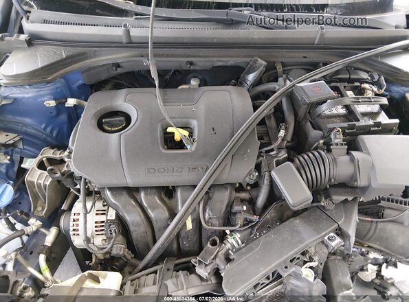 5NPD74LFXLH609947 2020 HYUNDAI ELANTRA Blue უკანა ხედი
