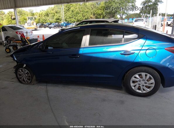 5NPD74LFXLH609947 2020 HYUNDAI ELANTRA Blue სალონის 360-გრადუსიანი ხედი