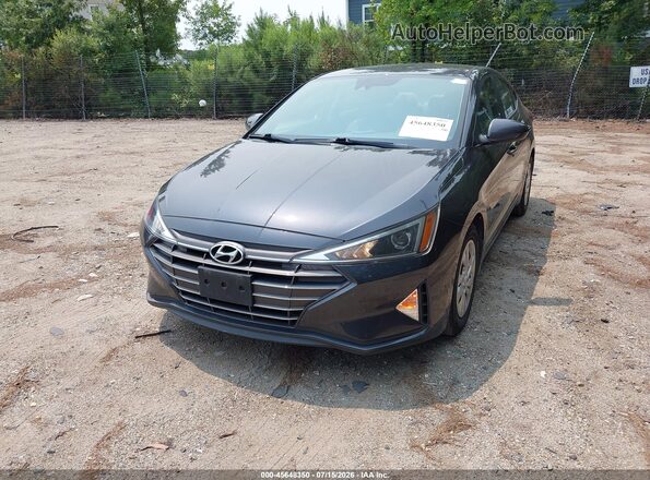 5NPD74LFXLH612072 2020 HYUNDAI ELANTRA Gray Przód lewy