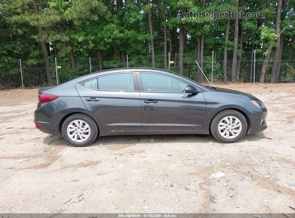 5NPD74LFXLH612072 2020 HYUNDAI ELANTRA Gray Widok wnętrza z tyłu