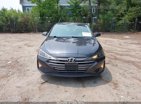 5NPD74LFXLH612072 2020 HYUNDAI ELANTRA Gray Widok zestawu wskaźników