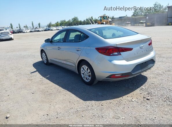 5NPD74LFXLH612153 2020 HYUNDAI ELANTRA Silver Tył lewy
