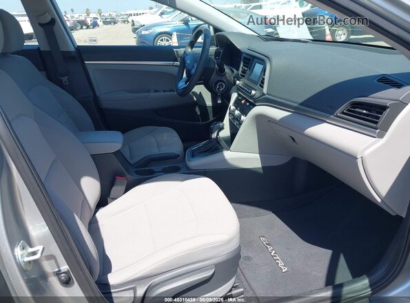 5NPD74LFXLH612153 2020 HYUNDAI ELANTRA Silver Widok wnętrza z przodu
