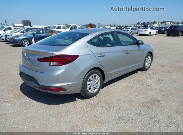 5NPD74LFXLH612153 2020 HYUNDAI ELANTRA Silver Tył prawy