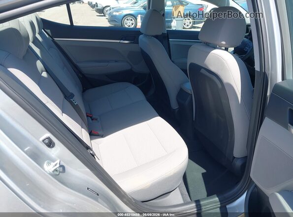5NPD74LFXLH612153 2020 HYUNDAI ELANTRA Silver Widok naklejki z numerem VIN