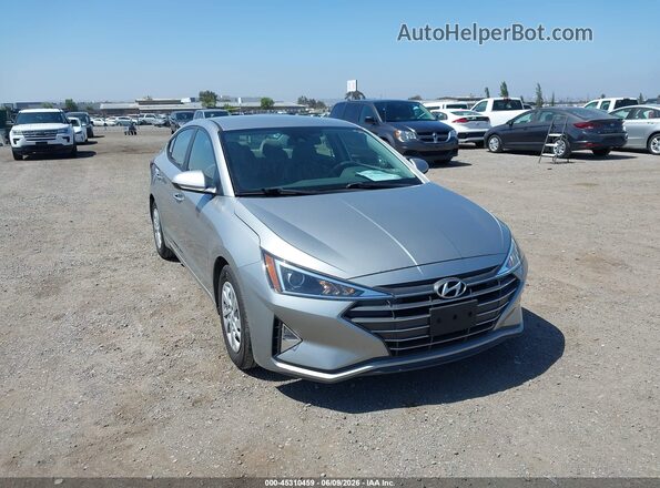 5NPD74LFXLH612153 2020 HYUNDAI ELANTRA Silver Widok z przodu