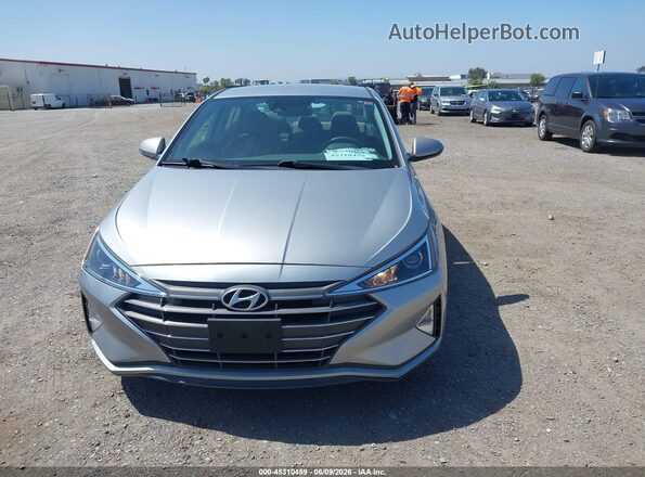 5NPD74LFXLH612153 2020 HYUNDAI ELANTRA Silver Widok wnętrza z tyłu