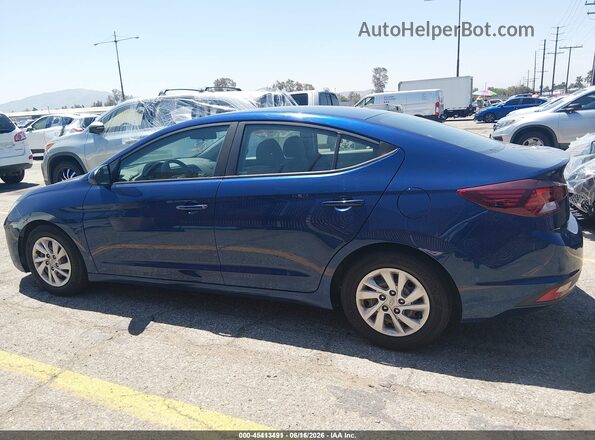 5NPD74LFXLH615439 2020 HYUNDAI ELANTRA Blue 