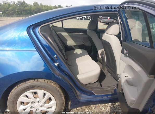 5NPD74LFXLH616820 2020 HYUNDAI ELANTRA Blue Widok naklejki z numerem VIN