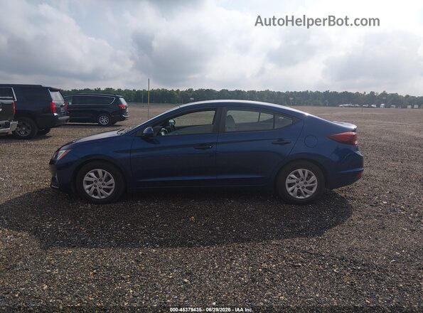 5NPD74LFXLH616820 2020 HYUNDAI ELANTRA Blue Widok wnętrza 360 stopni