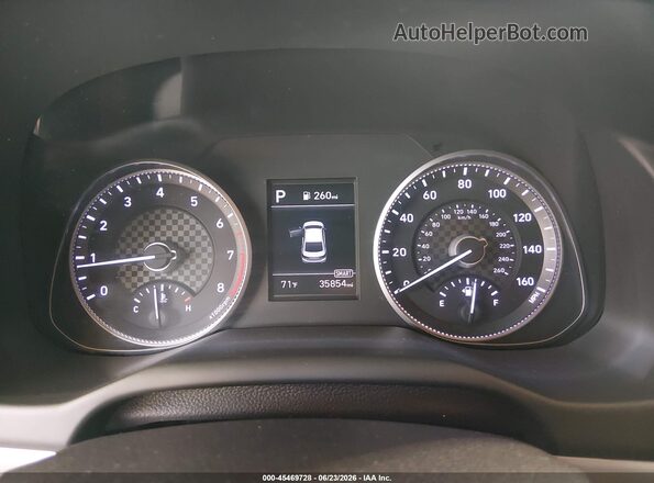 5NPD74LFXLH618213 2020 HYUNDAI ELANTRA Blue უკანა სავარძლების ხედი