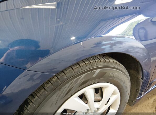 5NPD74LFXLH618213 2020 HYUNDAI ELANTRA Blue ხელსაწყოთა პანელის ხედი