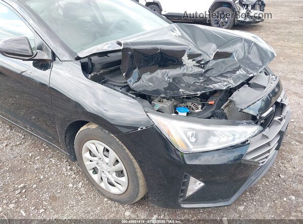 5NPD74LFXLH618888 2020 HYUNDAI ELANTRA Black წინა ხედი