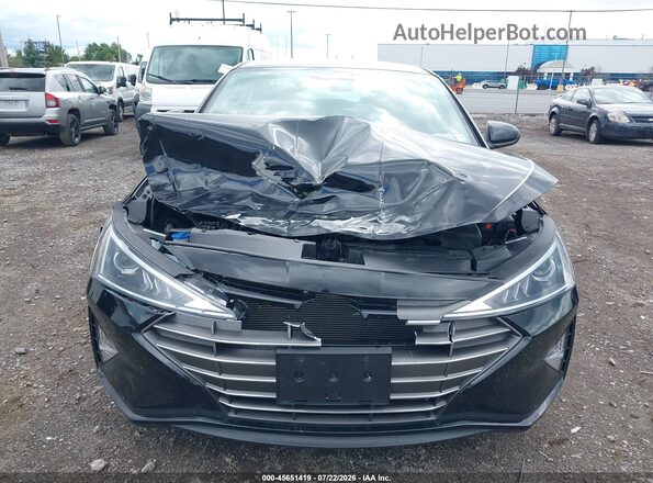 5NPD74LFXLH618888 2020 HYUNDAI ELANTRA Black ხელსაწყოთა პანელის ხედი