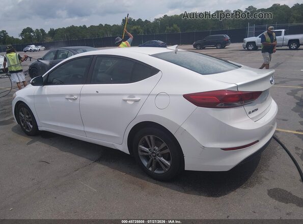 5NPD84LF0HH002878 2017 HYUNDAI ELANTRA White Rear left