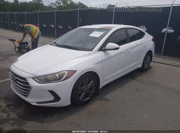 5NPD84LF0HH002878 2017 HYUNDAI ELANTRA White Front left