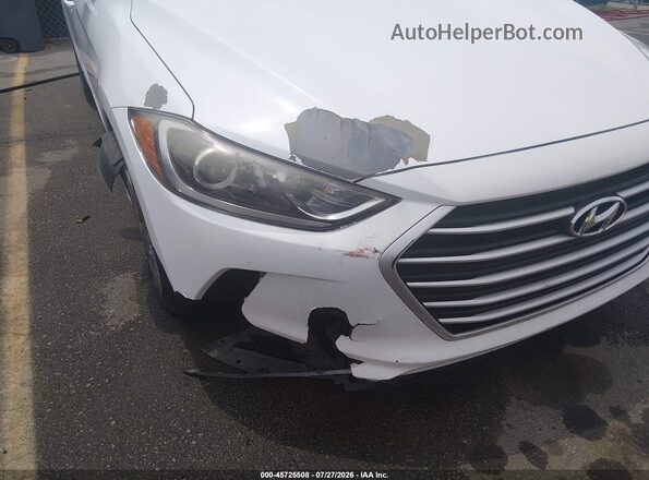 5NPD84LF0HH002878 2017 HYUNDAI ELANTRA White Front view