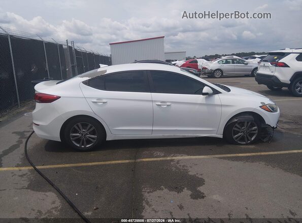 5NPD84LF0HH002878 2017 HYUNDAI ELANTRA White Rear interior view