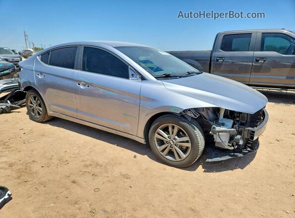5NPD84LF0HH010429 2017 HYUNDAI ELANTRA Silver Delantero derecho