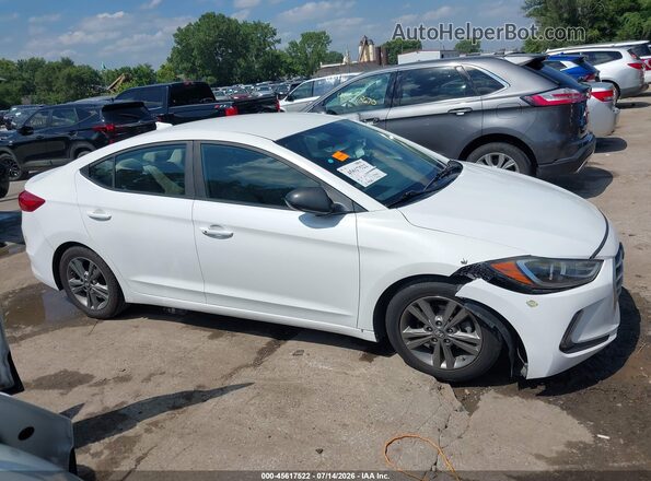 5NPD84LF0HH011919 2017 HYUNDAI ELANTRA White Rear interior view
