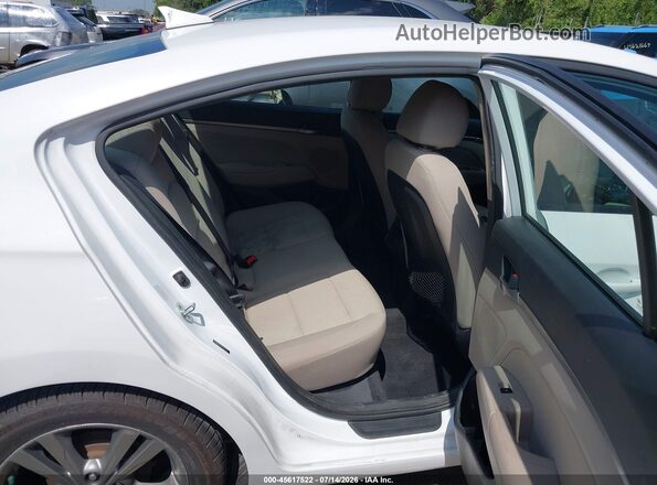 5NPD84LF0HH011919 2017 HYUNDAI ELANTRA White VIN sticker view