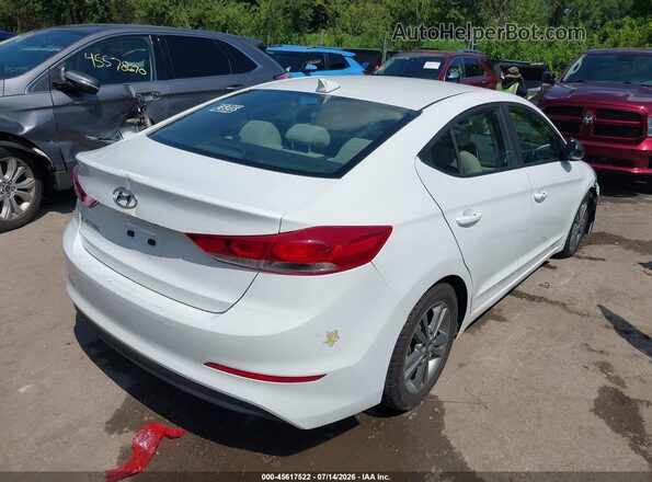 5NPD84LF0HH011919 2017 HYUNDAI ELANTRA White Rear right