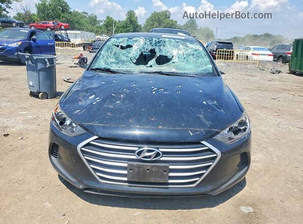 5NPD84LF0HH021673 2017 HYUNDAI ELANTRA Black Vista frontal