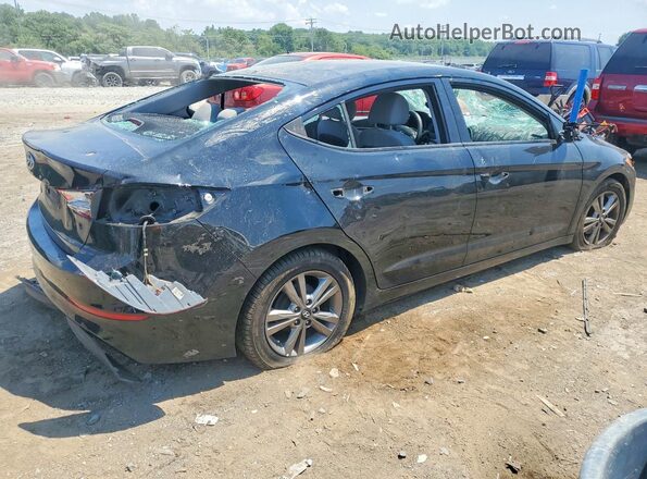 5NPD84LF0HH021673 2017 HYUNDAI ELANTRA Black Trasero derecho
