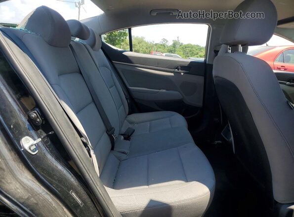 5NPD84LF0HH021673 2017 HYUNDAI ELANTRA Black Vista de los asientos traseros