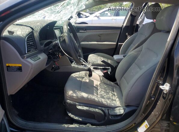 5NPD84LF0HH021673 2017 HYUNDAI ELANTRA Black Vista interior delantera