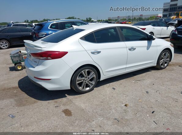 5NPD84LF0HH027540 2017 HYUNDAI ELANTRA White Задня права чверть