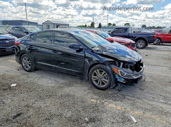 5NPD84LF0HH042328 2017 HYUNDAI ELANTRA Black Front right