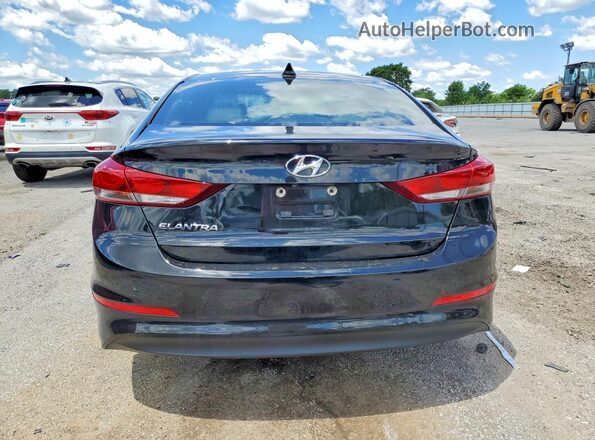 5NPD84LF0HH042328 2017 HYUNDAI ELANTRA Black Rear view