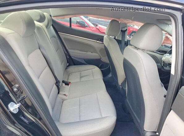 5NPD84LF0HH042328 2017 HYUNDAI ELANTRA Black Rear seats view