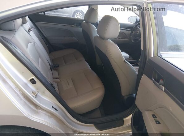 5NPD84LF0HH047481 2017 HYUNDAI ELANTRA Silver Vista de la etiqueta del VIN