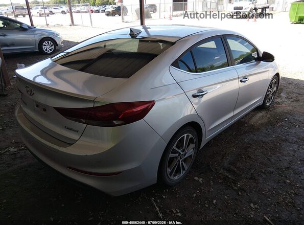 5NPD84LF0HH047481 2017 HYUNDAI ELANTRA Silver Trasero derecho
