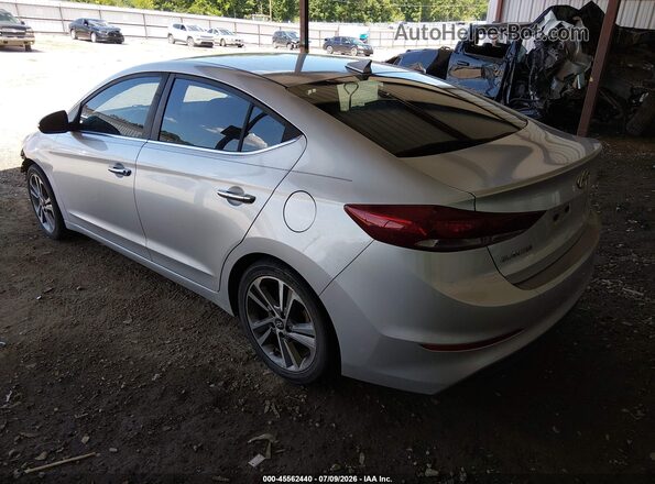 5NPD84LF0HH047481 2017 HYUNDAI ELANTRA Silver Trasero izquierdo