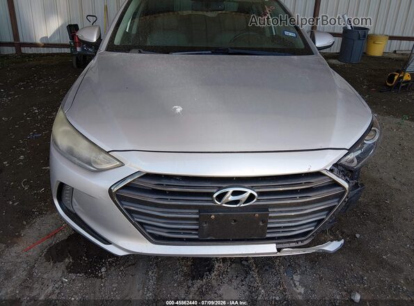 5NPD84LF0HH047481 2017 HYUNDAI ELANTRA Silver Vista del cuadro de instrumentos