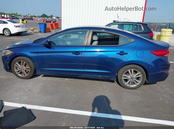 5NPD84LF0HH048470 2017 HYUNDAI ELANTRA Blue Vista interior de 360 grados