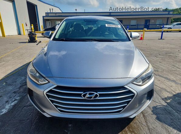5NPD84LF0HH052387 2017 HYUNDAI ELANTRA Silver წინა ხედი