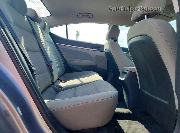 5NPD84LF0HH052387 2017 HYUNDAI ELANTRA Silver უკანა სავარძლების ხედი
