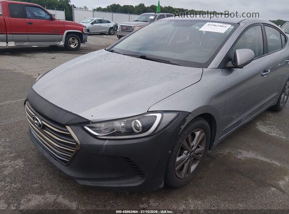 5NPD84LF0HH057492 2017 HYUNDAI ELANTRA Серебряный Вид спереди