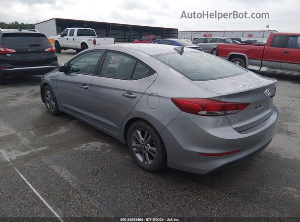 5NPD84LF0HH057492 2017 HYUNDAI ELANTRA Серебряный Задняя левая четверть