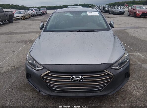 5NPD84LF0HH057492 2017 HYUNDAI ELANTRA Серебряный Вид щитка приборов