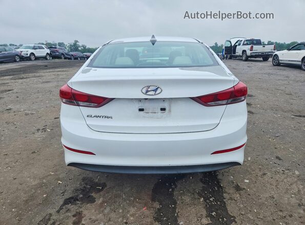 5NPD84LF0HH060036 2017 HYUNDAI ELANTRA White Vista trasera