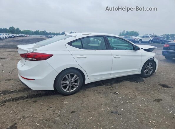 5NPD84LF0HH060036 2017 HYUNDAI ELANTRA White Trasero derecho
