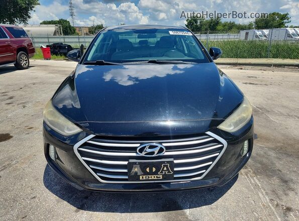 5NPD84LF0HH082859 2017 HYUNDAI ELANTRA Black Widok z przodu